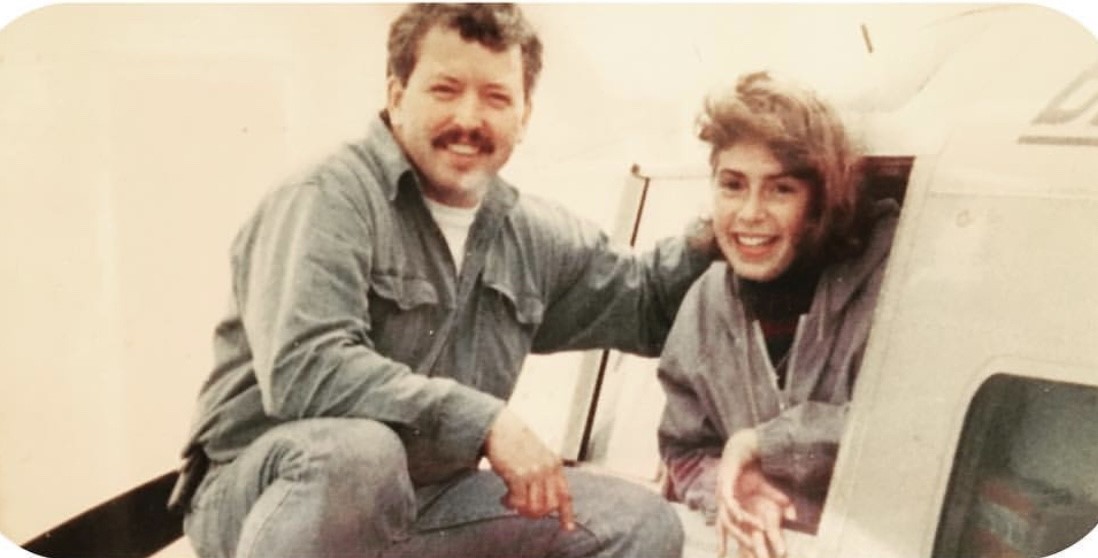 John and Kelly working for Bering Air